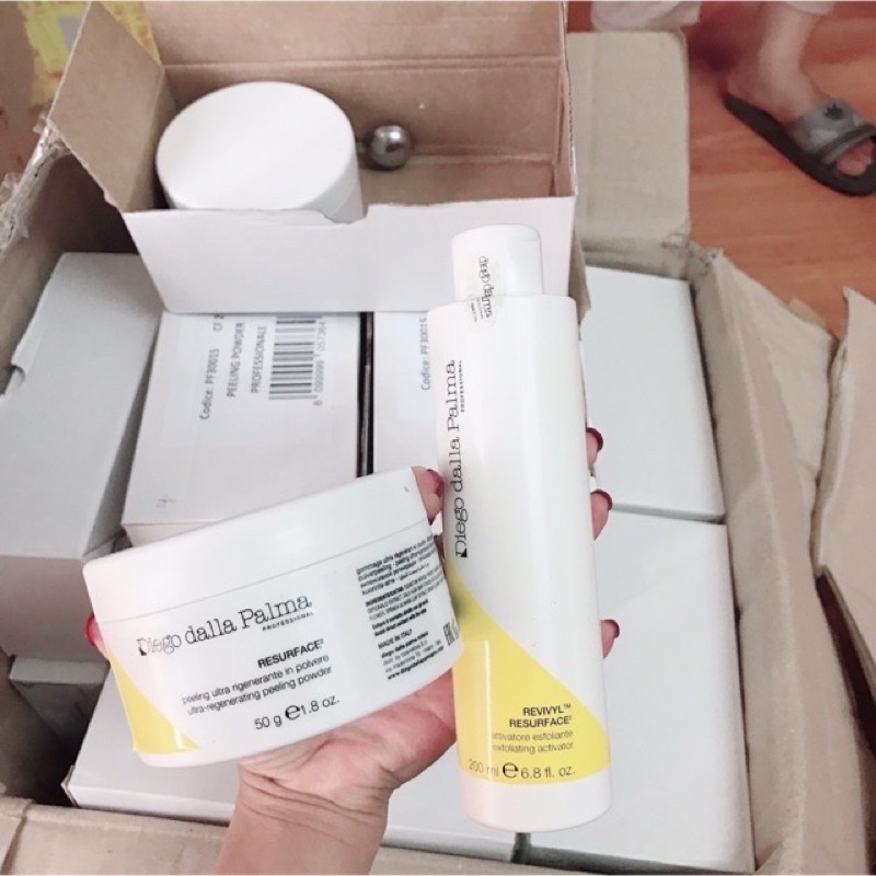 Full bộ peel da tảo ý