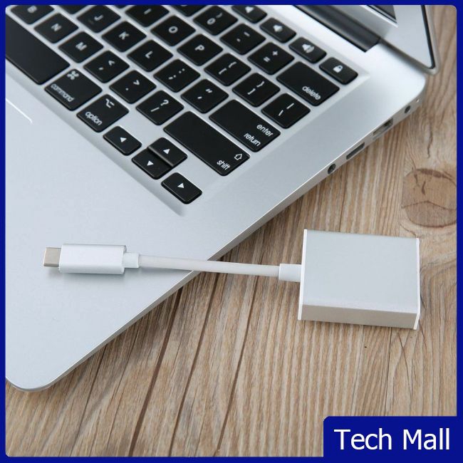 USB 3.1 Type C to VGA Adapter USB-C Male to VGA 1080p Female Converter