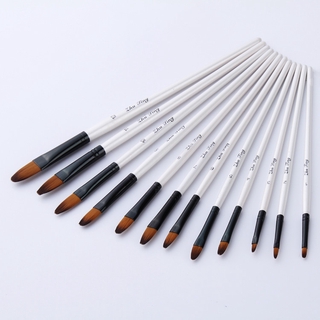 Set 12 Cọ Vẽ 4 Màu Chuyên Dụng