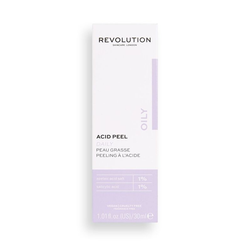 [TOP 1 SHOPEE] Tẩy da chết hóa học AHA BHA cho da dầu Revolution Skincare Acid Peel Oily 30ml (Bill Anh)