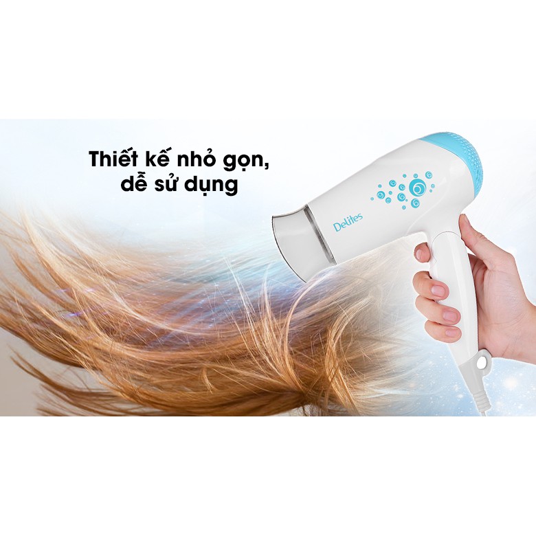 Máy sấy tóc Delites PH3812 1200W có sấy mát