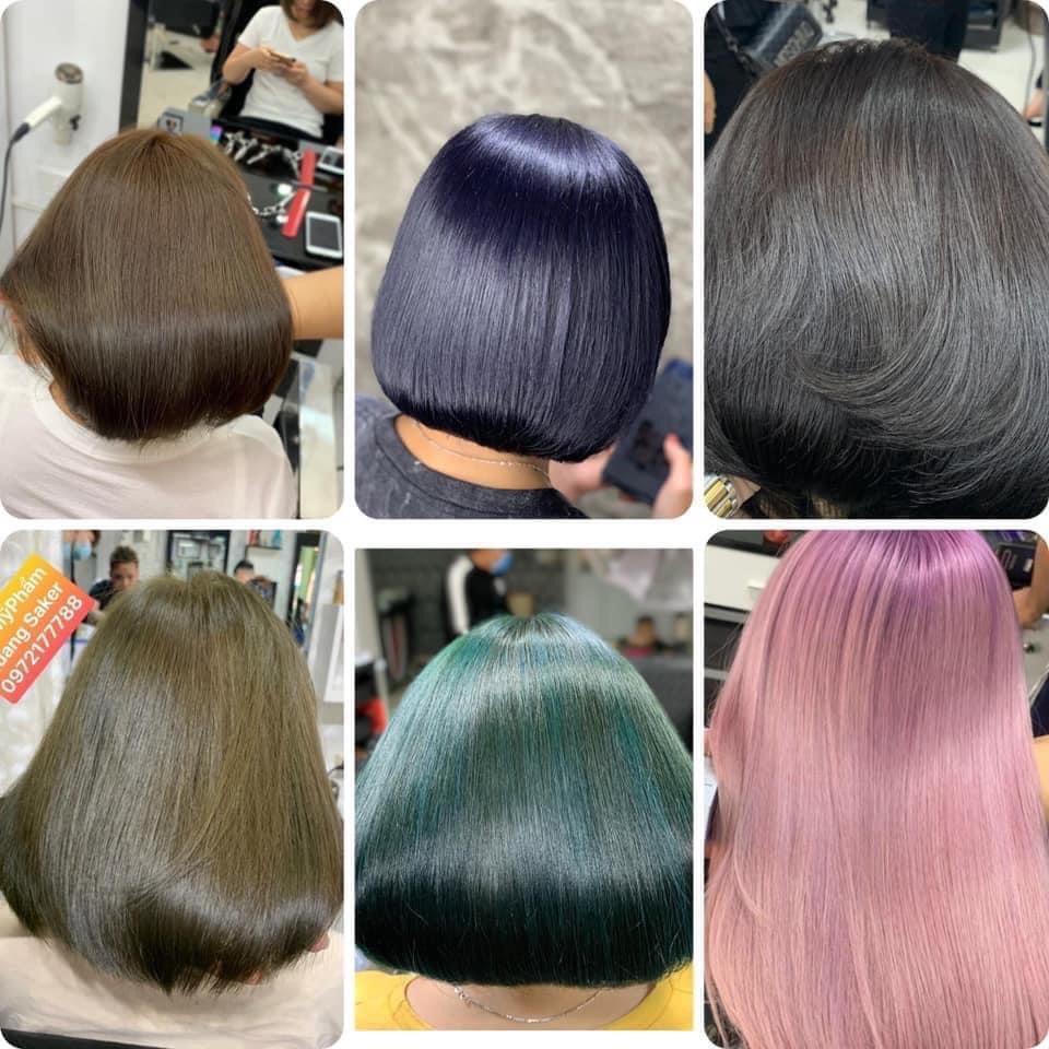 Màu nhuộm TNT - Khói, rêu, tự nhiên, nâng tone mang ánh sắc , xanh đen