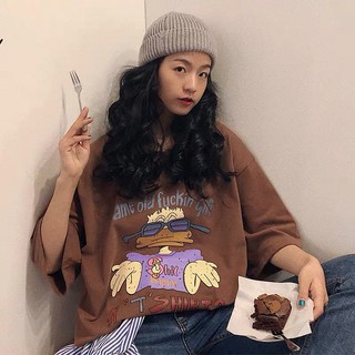 Áo thun ulzzang same old fuckin gift tay lỡ