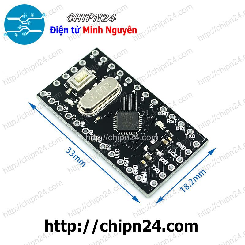 [1 pcs] Arduino Pro Mini V3 5V 16Mhz ATMega328P (Kit lập trình)