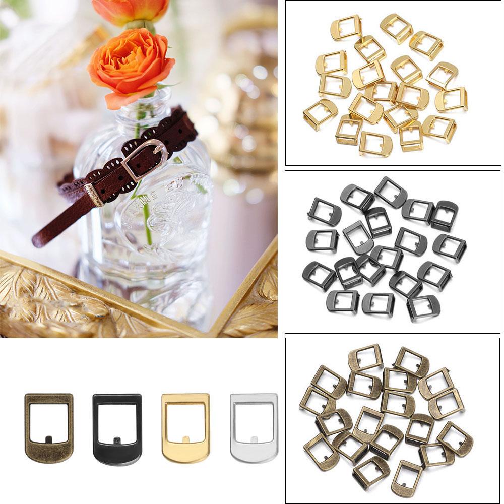 RAINBOW Set 20 Khóa Ba Cạnh Mini Siêu Mỏng Chất Lượng Cao 4 Màu Cho Búp Bê
