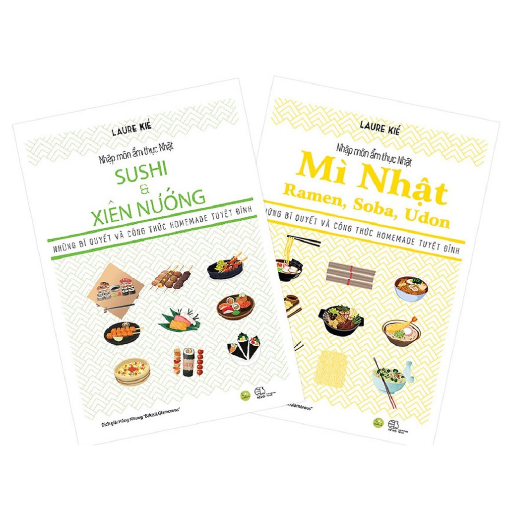 Sách - Combo Nhập Môn Ẩm Thực Nhật (2 Cuốn)