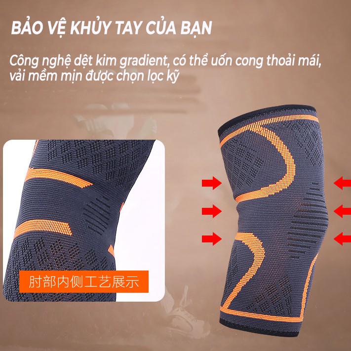 Băng bảo vệ khủy tay chính hãng Aolikes, bảo vệ khủy tay bạn khi chơi thể thao