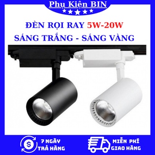 Đèn rọi ray cob ống bơ 5w-20w