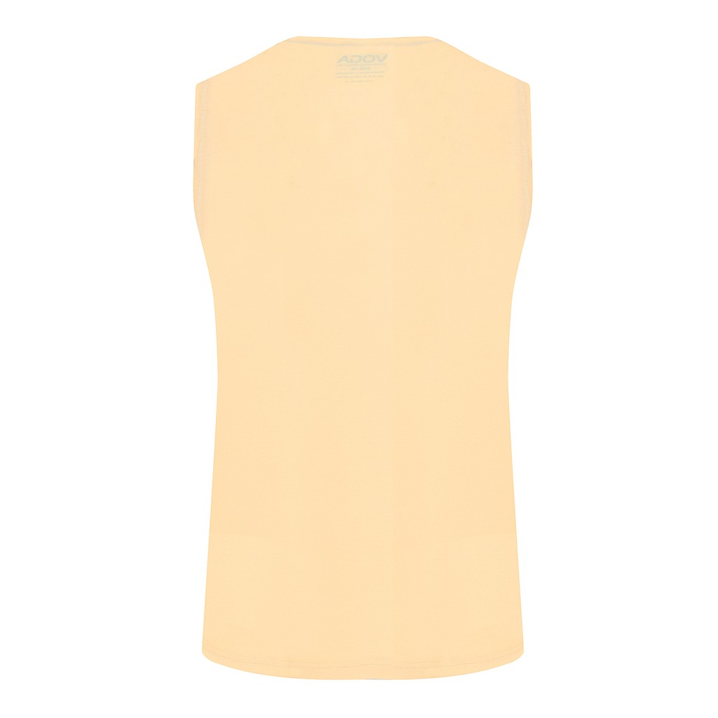 Áo thun nam cổ trái tim không tay Voga vải cao cấp Modal