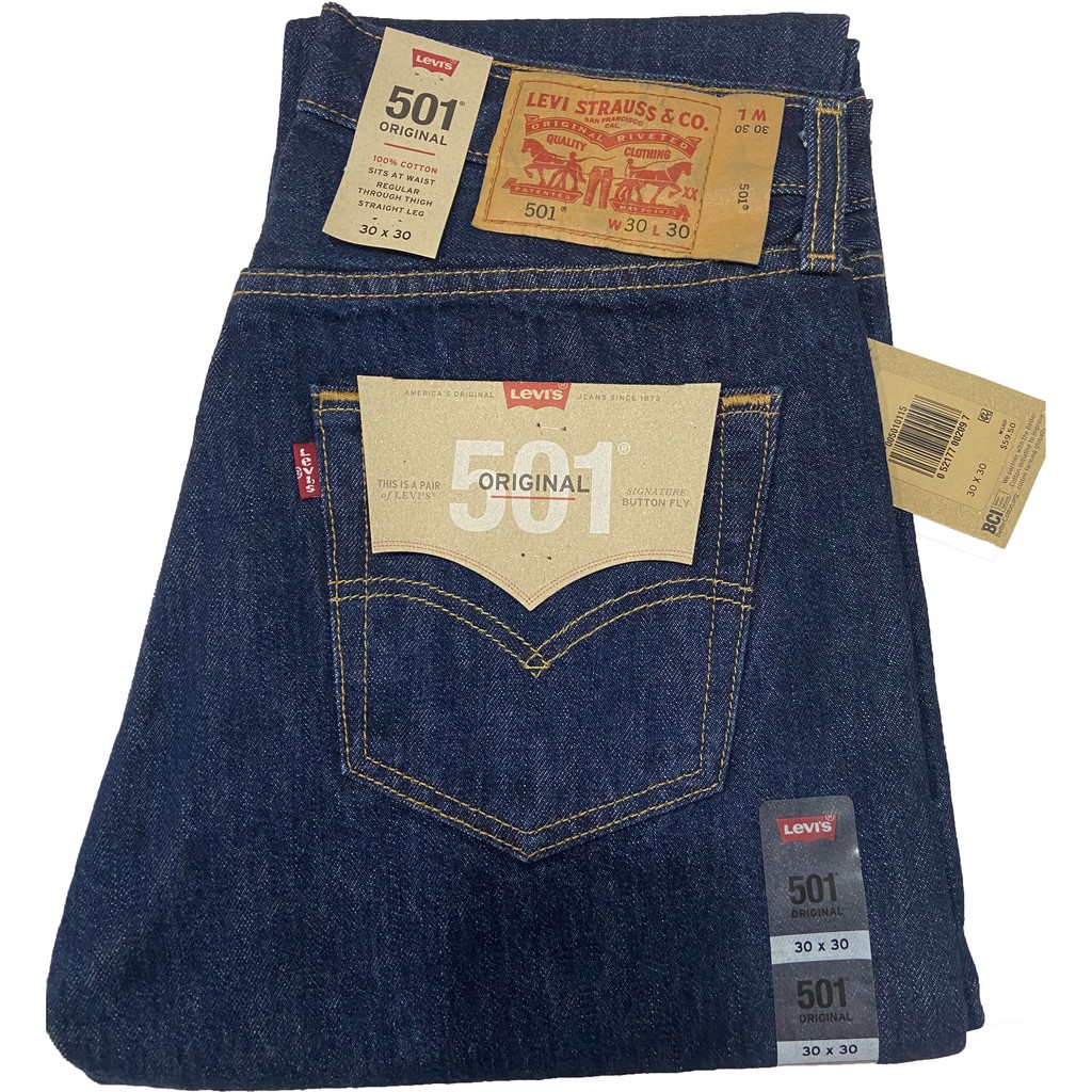 Quần Jeans 501® Rinse (00501-0115)