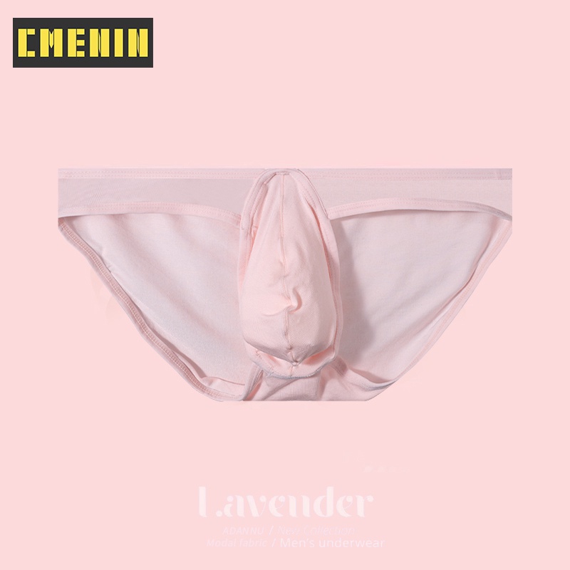 Quần Lót Nam Cmenin AD7209 Bằng Cotton Nhanh Khô Phong Cách Ins Có Túi Chữ U