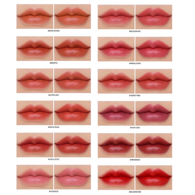 ( Sẵn ) Son kem 3CE Cloud Lip Tint