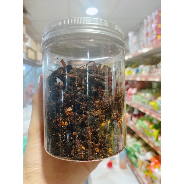 ( CHÂN NẤM HƯƠNG ) KHÔ BÒ THUẦN CHAY BẾP BÀ DÚ 100g