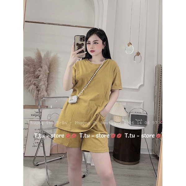 Bộ cộc trơn siêu hot