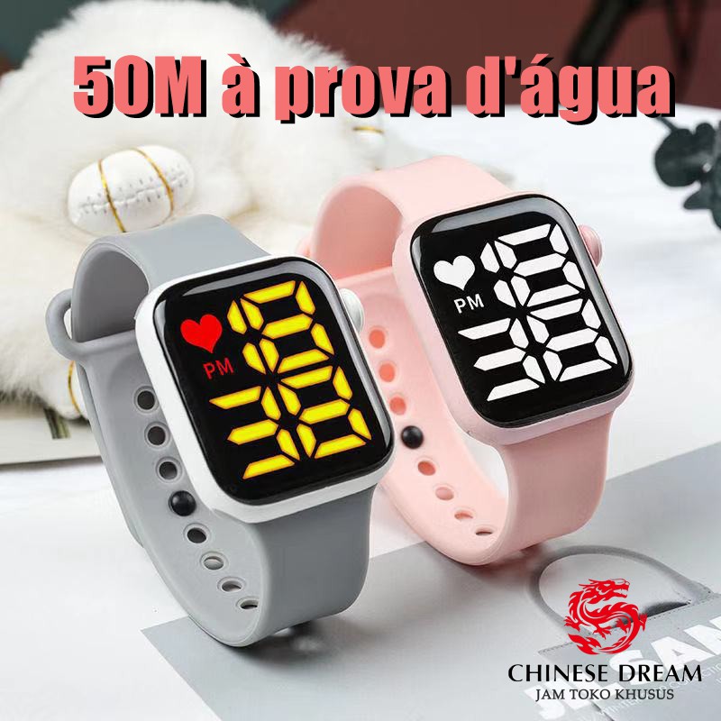 Đồng Hồ Điện Tử Chống Thấm Nước Thời Trang