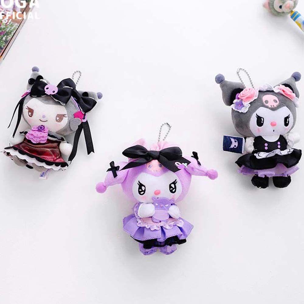Móc Khóa Hình Búp Bê Nhồi Bông Xinh Xắn