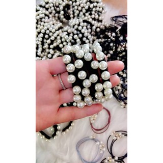 Dây cột tóc đính hột châu giả