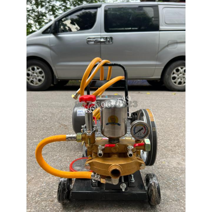 Máy Rửa Xe Dây Đai 3Kw Đầy đủ phụ kiện kèm theo