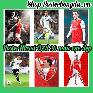 Poster bóng đá mesut ozil, poster mesut ozil cực đẹp, poster bóng đá có in theo yêu cầu