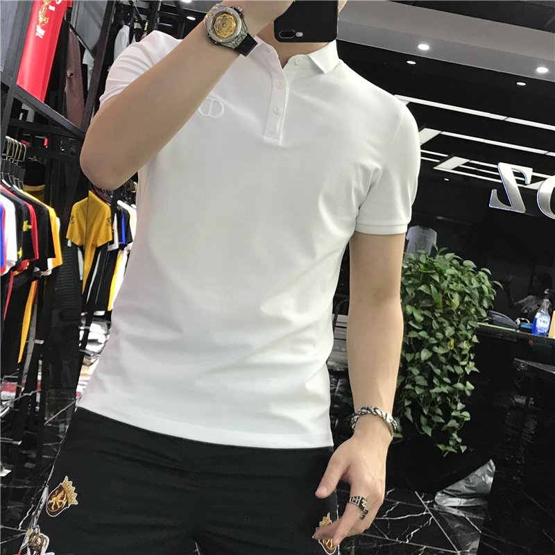 Áo thun POLO thêu ngực-cổ bẻ cao cấp full size vải cá sấu form chuẩn KO Fashion