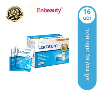 Thực Phẩm Hỗ Trợ Hệ Tiêu Hóa, Cầm Tiêu Chảy Lacteum Hộp 16 Gói