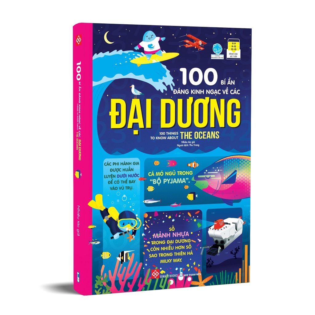 Sách - 100 bí ẩn đáng kinh ngạc về các đại dương