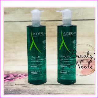 Sữa rửa mặt da dầu mụn - A-Derma Purifying Foaming gel Phys-AC 400ml