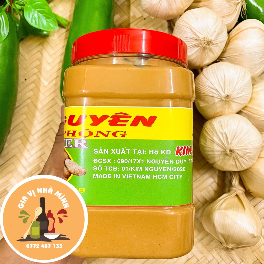BƠ ĐẬU PHỘNG KIM NGUYÊN - TRỌNG LƯỢNG 1KG