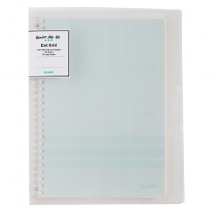 Sổ còng nhựa B5 40 tờ Dot Grid Klong Ms 545 [Chọn Màu] giấy chấm tròn, cuốn tập sổ Klong binder