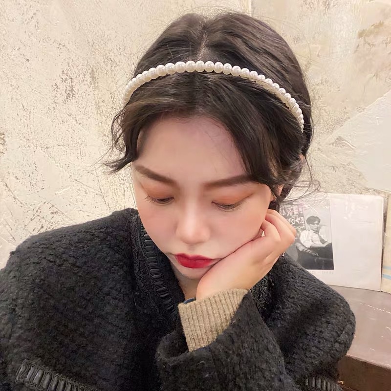 Bờm tóc nữ băng đô tóc tiểu thư nữ tính phong cách Hàn Quốc - K241