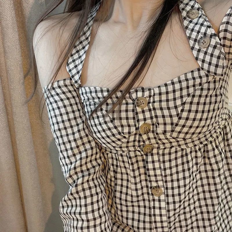 Áo Sơ Mi Ngắn Trễ Vai Tay Dài Họa Tiết Kẻ Sọc Phong Cách Cổ Điển Mẫu Mới Thời Trang Mùa Hè Cho Nữ 2022