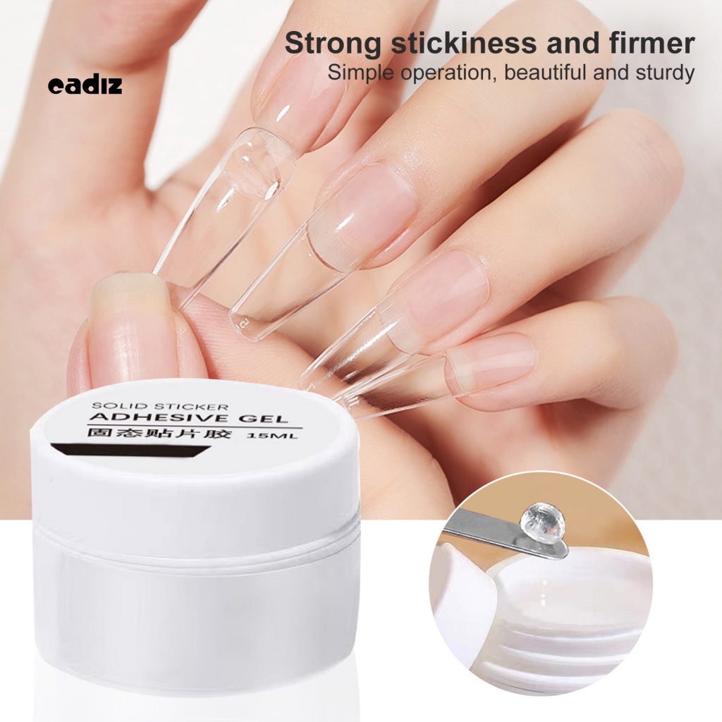 Keo Dán Móng Tay UV Gel Mịn Mượt Màu Trơn Dành Cho Nữ