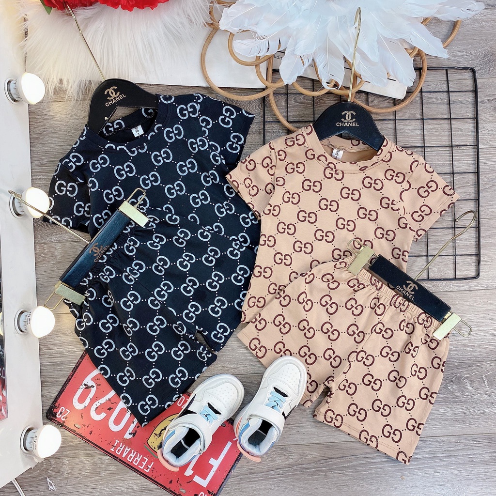 Bộ Hè Cho Bé Cotton 💥Quần Áo Trẻ Em💥Bộ quần áo trẻ em bé trai bé gái