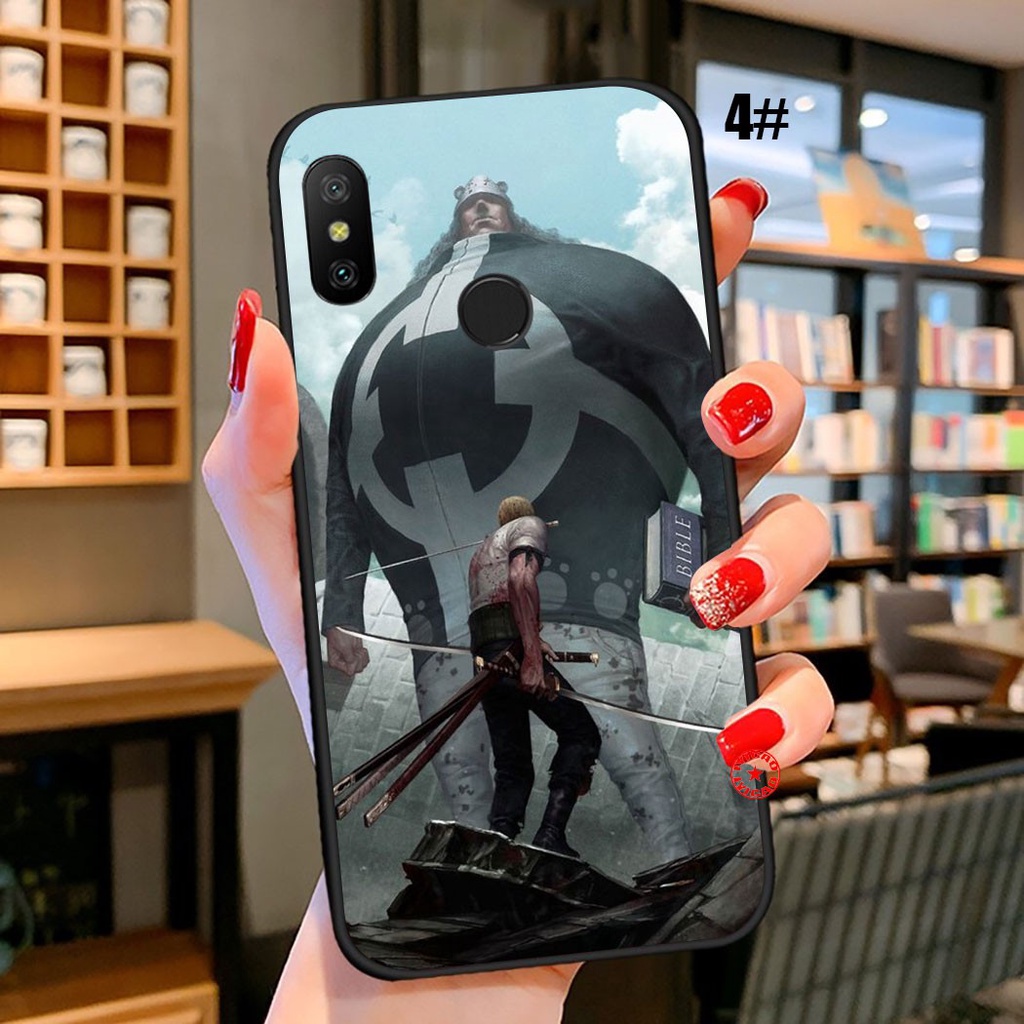 Ốp Điện Thoại Họa Tiết Hoạt Hình one piece luffy Cho xiaomi redmi note 5 6 7 pro 5a ti12