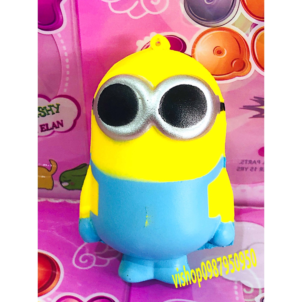 Squishy Lớn JUMBO Hình minion nhắm Đồ Chơi Xốp Giảm Stress Hình mềm mịn dễ Thương đàn hồi Cho Bé