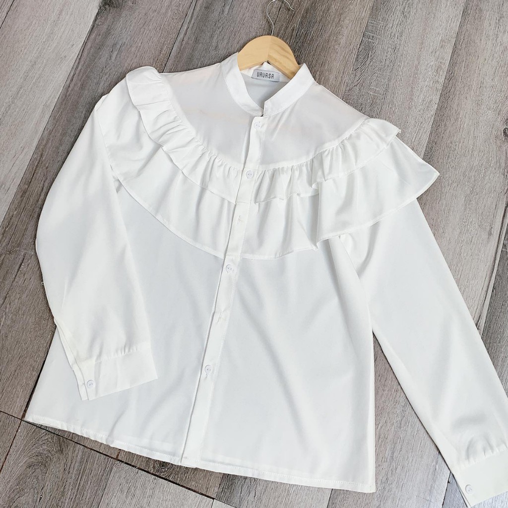 Áo sơ mi nữ đẹp form rộng kiểu công sở đi học dài tay T18 STORE SM11