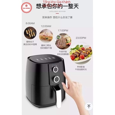 Nồi chiên không dầu CAMEL 5L, 6L, 7L, 8L điện tử chính hãng - LD2117