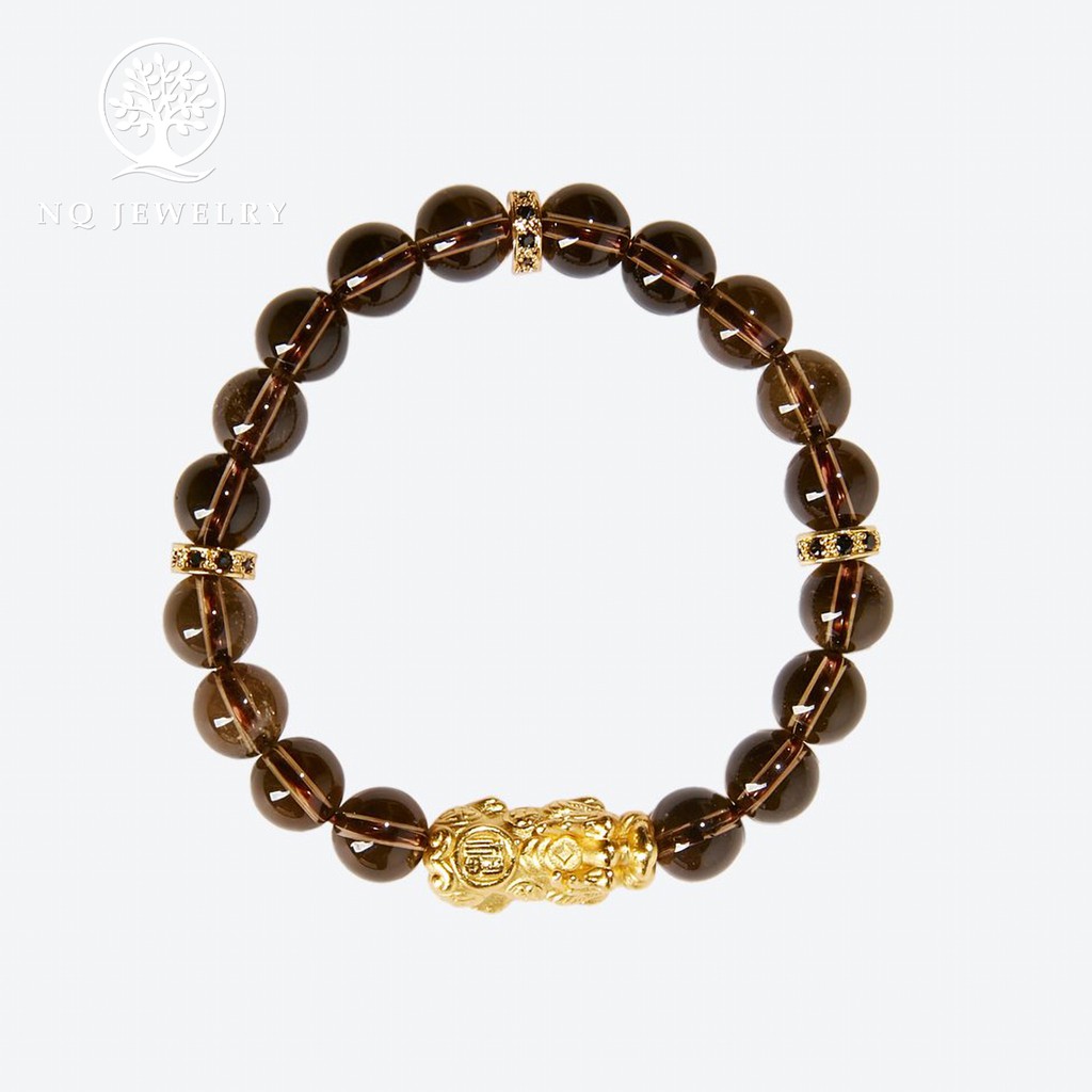 Vòng tay tỳ hưu bạc mạ vàng 24k - NQ Jewelry