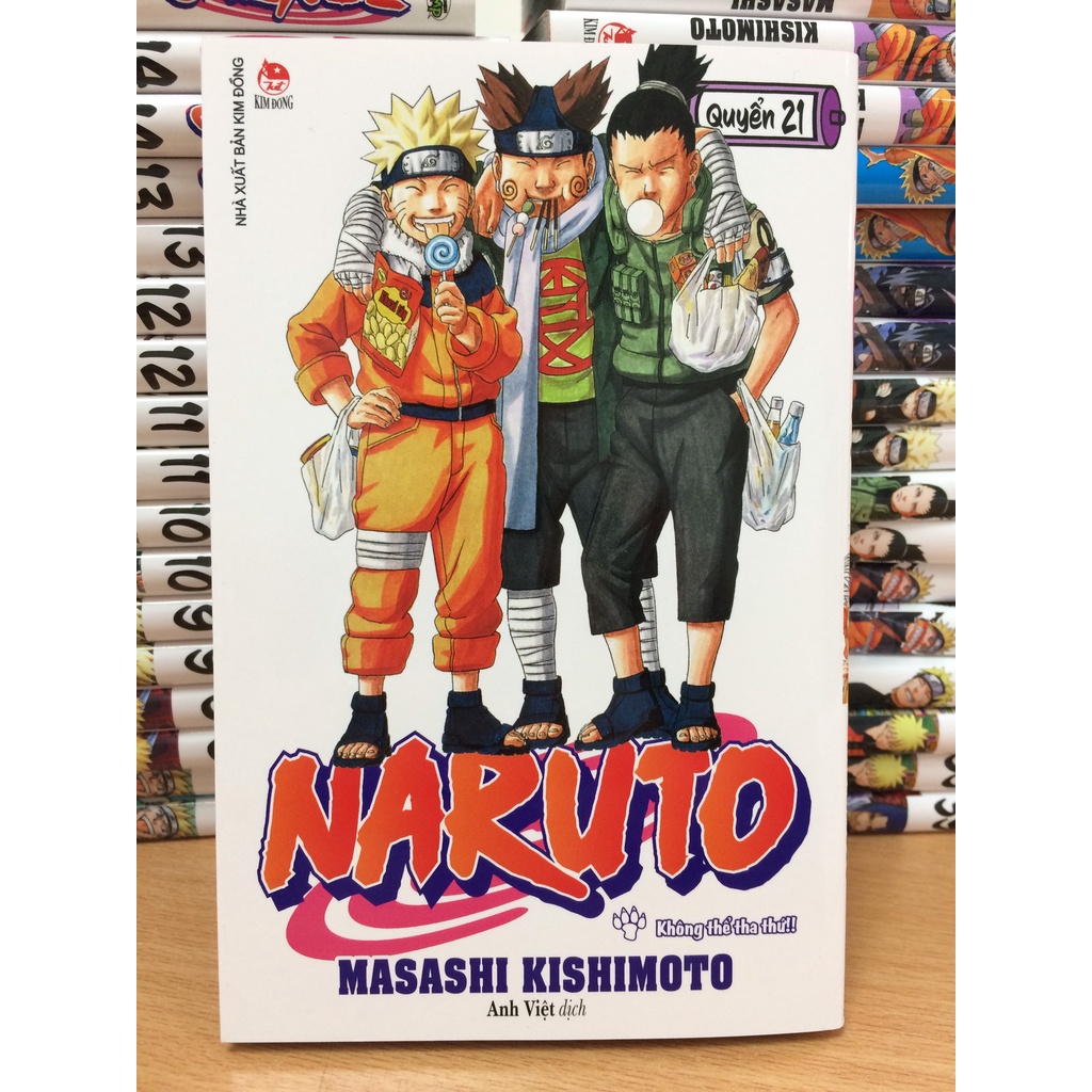 Sách - Naruto - Tập 21