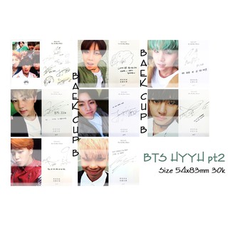 Set card BTS UNOFFICIAL