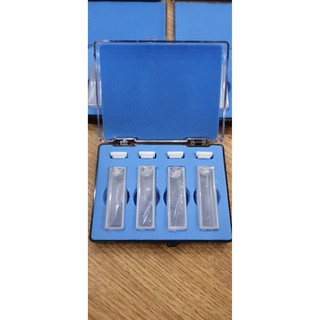 Cuvet thủy tinh 10mm hộp 4 cái