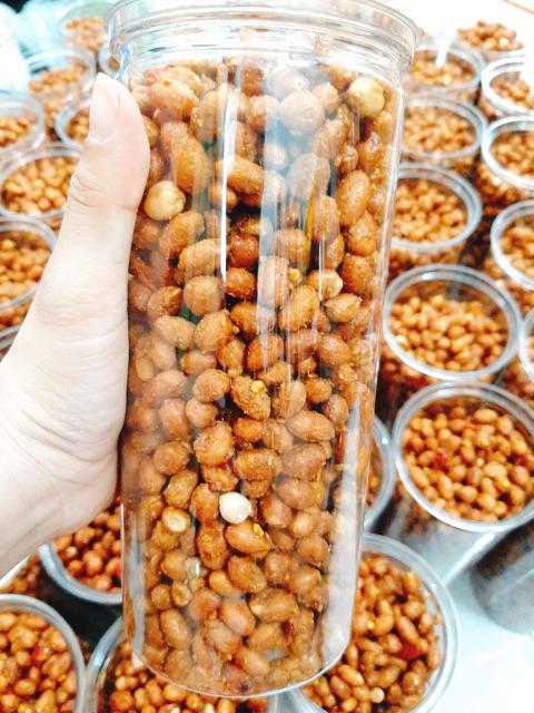 Đậu phộng tỏi ớt 40k/lon pet 500gr