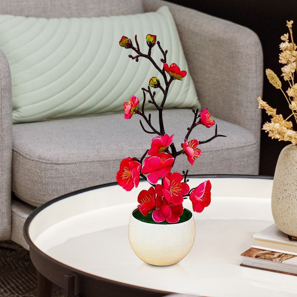 Chậu Cây Giả Dùng Trang Trí Nhà Cửa