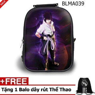 Combo Balo Học Sinh - Teen Truyện tranh Sasuke - VBLMA039