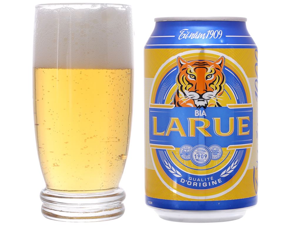 Thùng 24 lon bia Larue 330ml/lon / Lốc 6 lon bia Larue 330ml