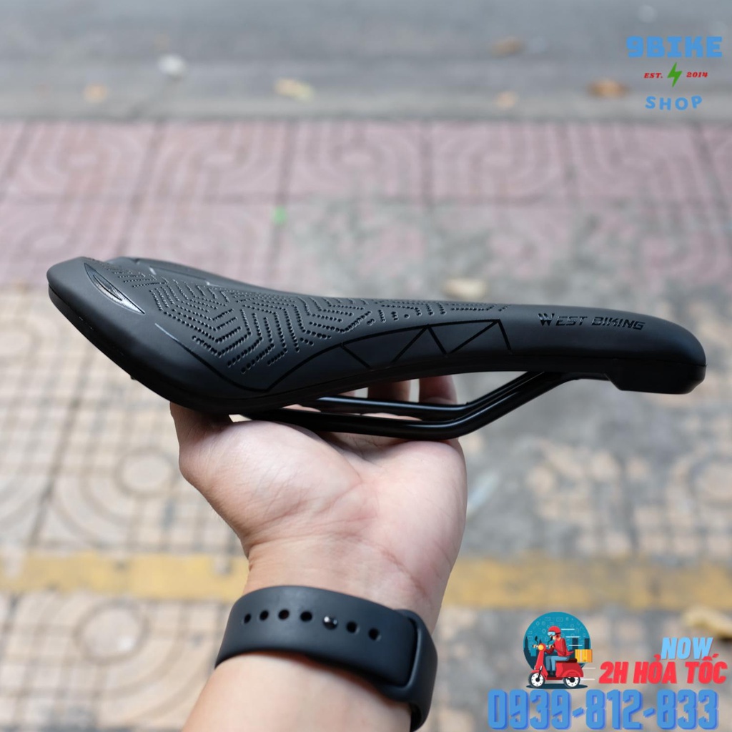 Yên xe đạp thể thao thoáng khí WB 1136