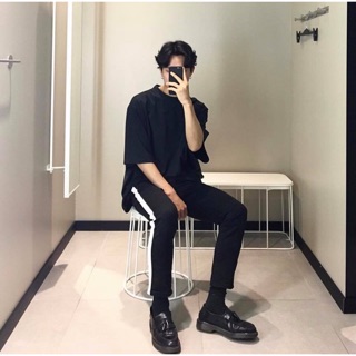 Combo áo oversize và quần 1 line
