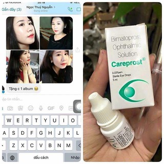Dưỡng dài mi Careprost Bimatoprost Ophthalmic Solution 5ml