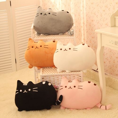 Gối Ôm Gấu Bông Mèo Pusheen Thú Nhồi Bông Mèo Pusheen 40*30cm Đáng Yêu Siêu Cấp