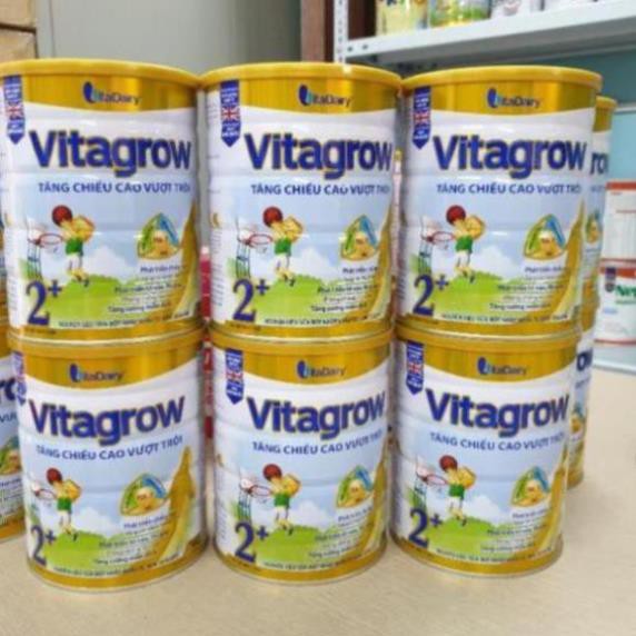 Sữa VitaGrow 2+ 900g Tăng Chiều Cao (trẻ 2 tuổi trở lên) Date 2023